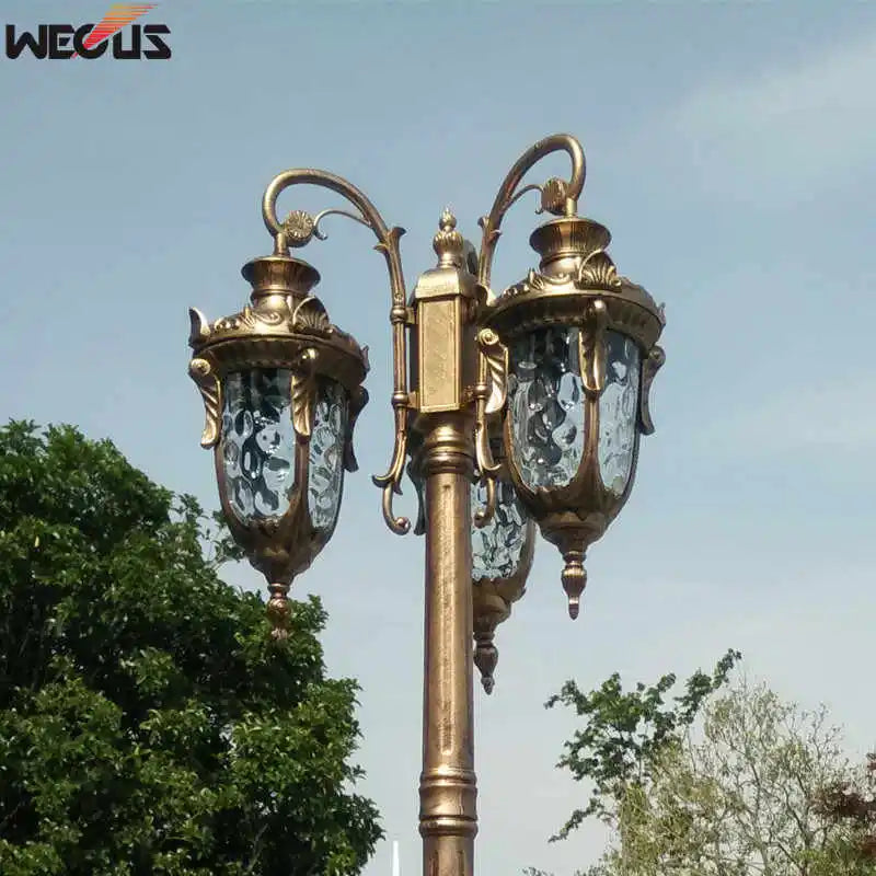 (H≈2.6M)Villa Home Outdoor Garden Light Park Community Landscape Street Project Lighting Street Lamp - vue 5 sur 10