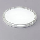 plafonnier led rond moderne en fer et acrylique
