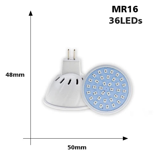ampoule led à spectre complet pour plantes d'intérieur et hydroponie - vue 15 sur 15