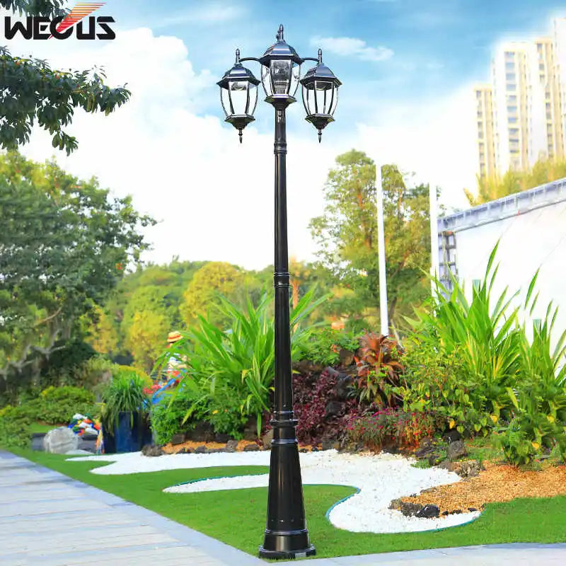 lampe de jardin extérieure étanche pour villa et pelouse - vue 5 sur 10