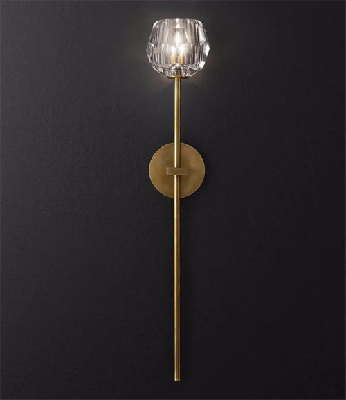 applique murale moderne en verre pour décoration romantique - vue 9 sur 12