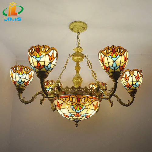 lustre moderne en verre design nordique pour décoration intérieure - vue 10 sur 9
