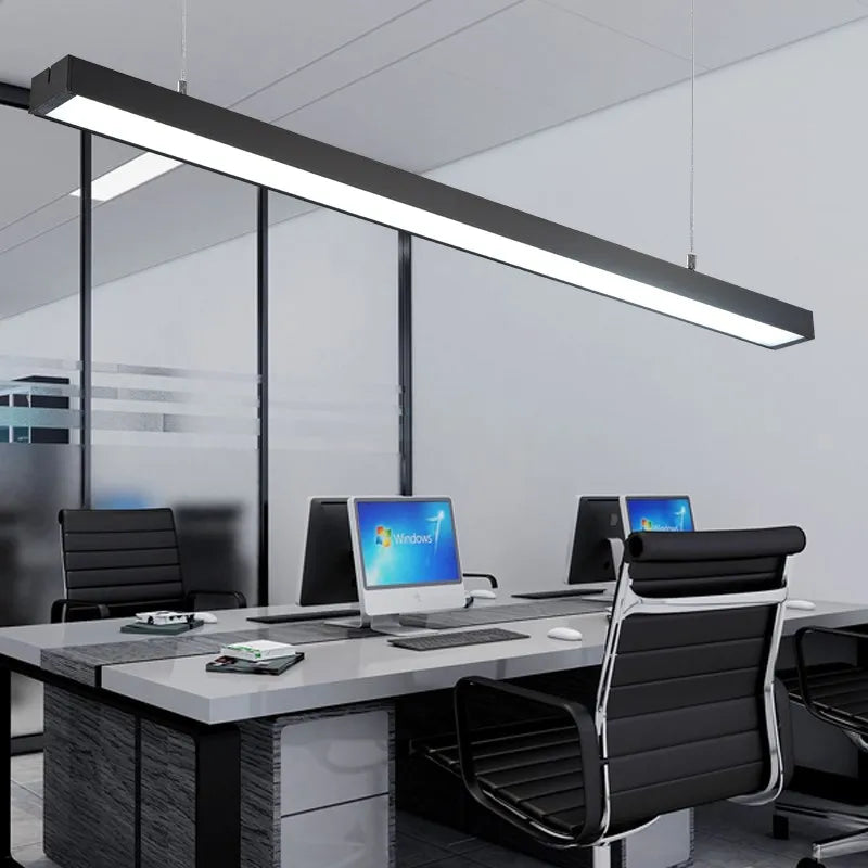 suspension LED design moderne idéale pour restaurant art bureau - vue 5 sur 6