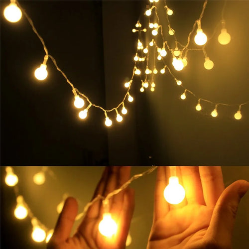 guirlande lumineuse à 20 led pour fêtes et décorations variées - vue 5 sur 9