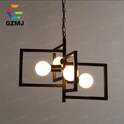 support de lampe suspension vintage industriel pour allée - vue 3 sur 8