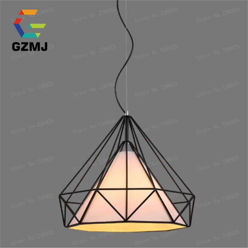 suspension vintage loft industriel style campagnard américain - vue 6 sur 6