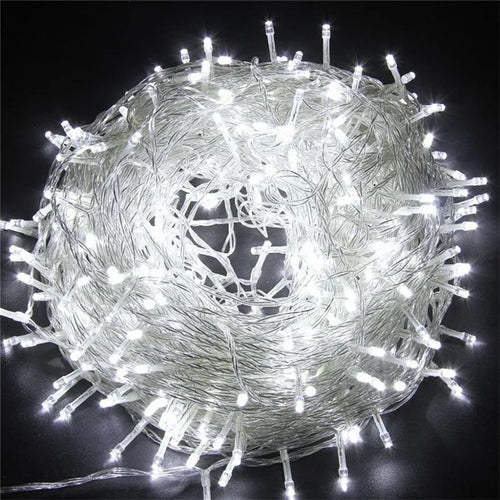 guirlande lumineuse féerique 600 led pour décorations intérieures et extérieures - vue 4 sur 10