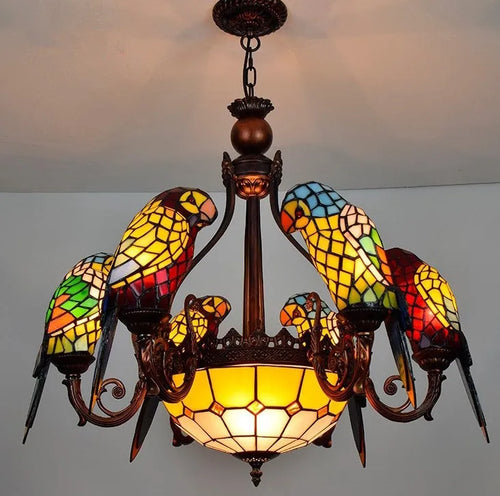lustre suspendu perroquet lampe créative pour bar et club - vue 12 sur 12