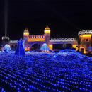 guirlande lumineuse féerique 600 led pour décorations intérieures et extérieures