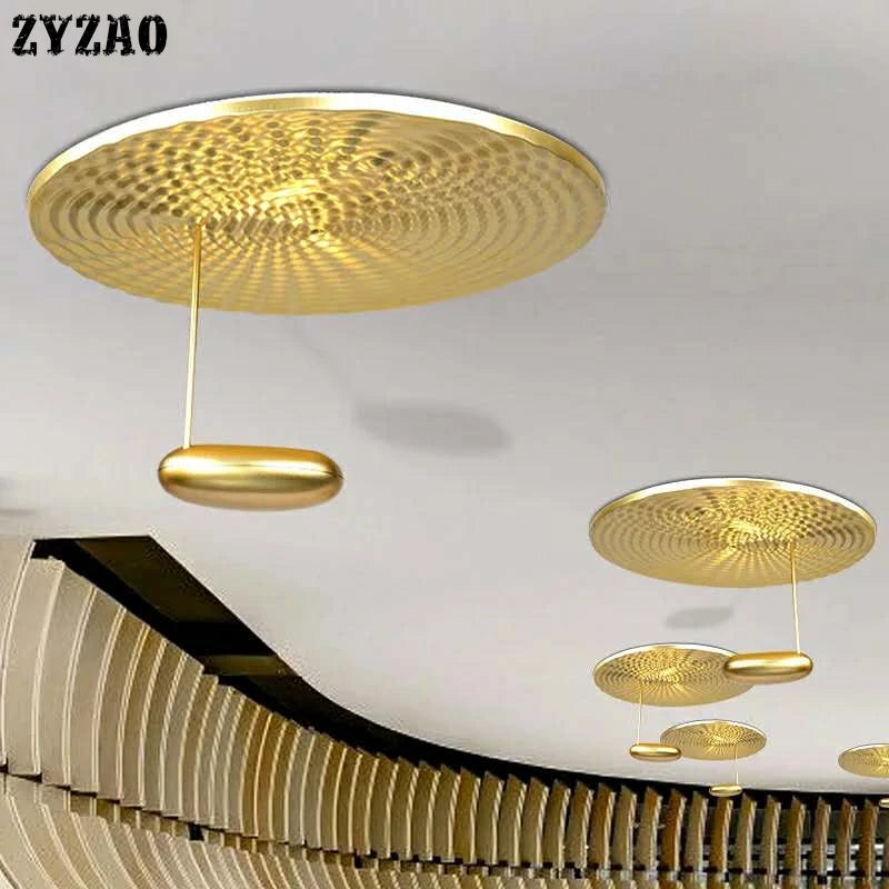 plafonnier nordique double design créatif pour intérieur moderne - vue 4 sur 8