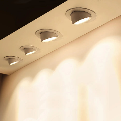 Spot Dimmable Led Downlight 360 rotation réglable encastré Downlight plafonnier salle à manger salon Spot luminaires Led - vue 6 sur 6