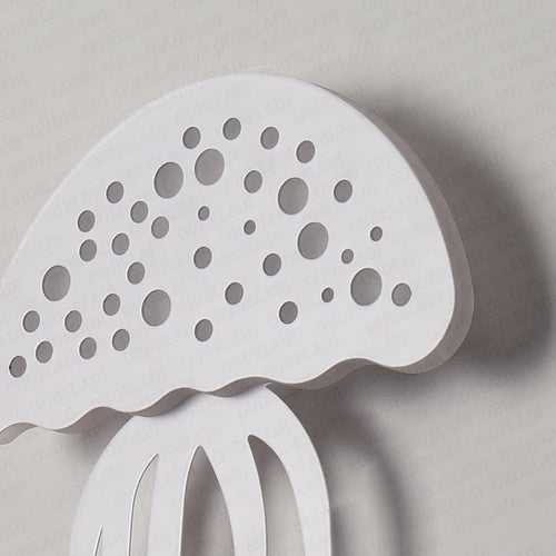 applique murale led moderne méduse enfants - vue 6 sur 6