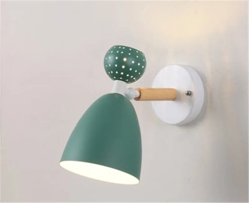 applique murale nordique moderne en bois pour lecture - vue 10 sur 13