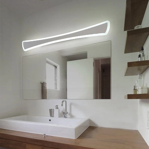 applique murale moderne led pour miroir déco luminaires maison - vue 4 sur 6