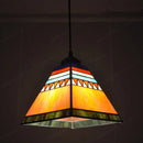 lustre espagnol tiffany pour restaurant et café vitré