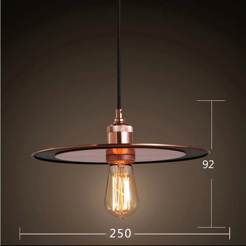 suspension vintage ufo led pour bar et restaurant - vue 7 sur 6