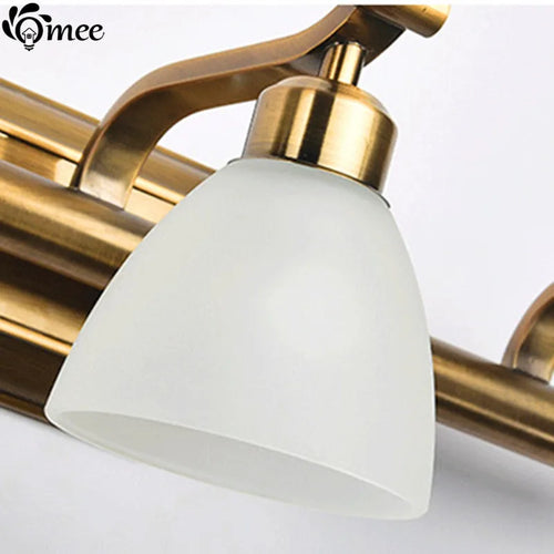 applique murale vintage led avec abat-jour en verre bronze - vue 8 sur 19