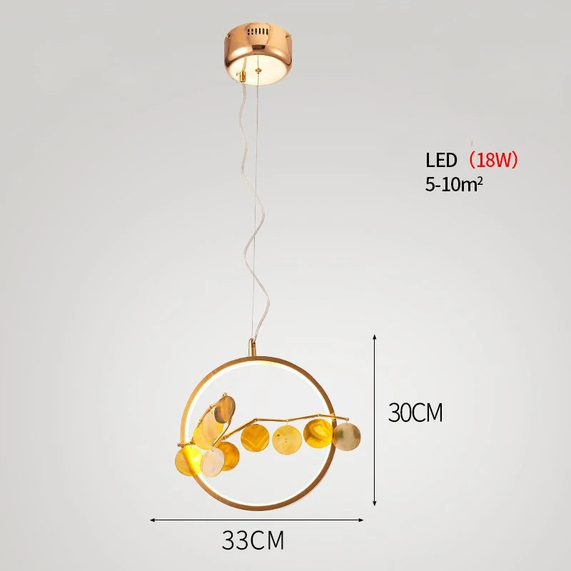 suspension en agate design post-moderne pour intérieur élégant - vue 10 sur 10