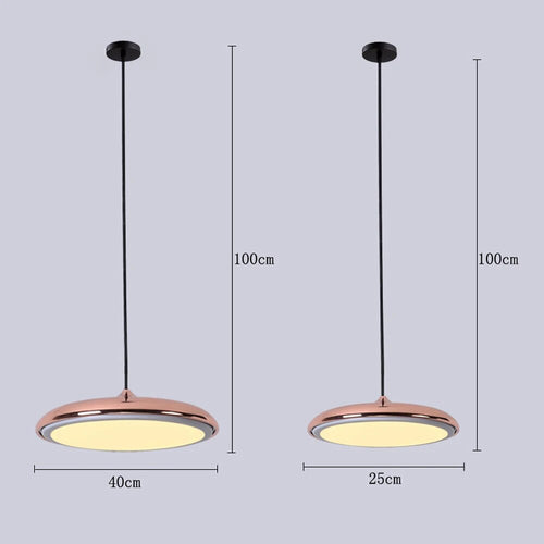 Suspension LED post-modernes nordiques - vue 7 sur 6