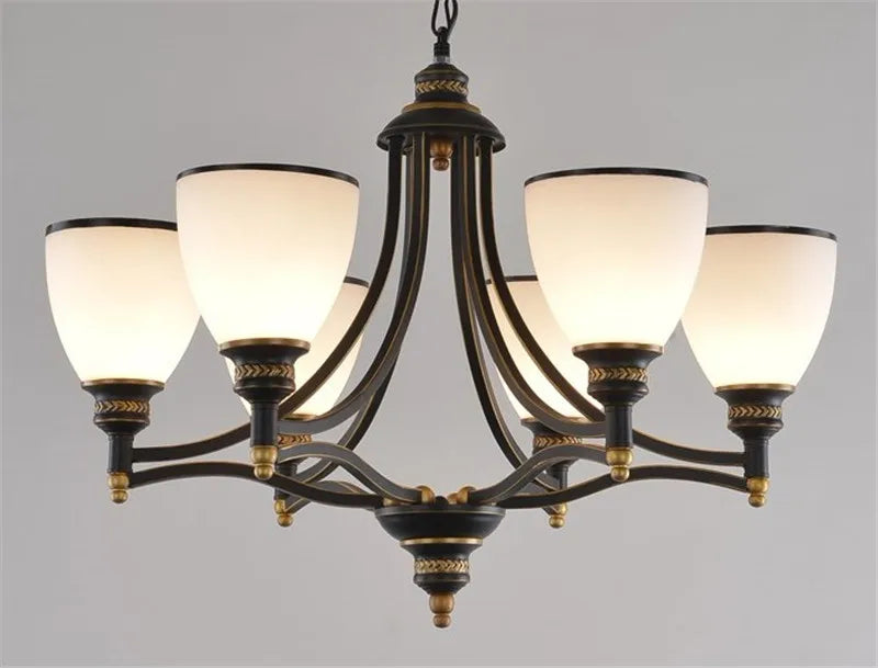 lustre en verre moderne pour un éclairage élégant - vue 9 sur 14