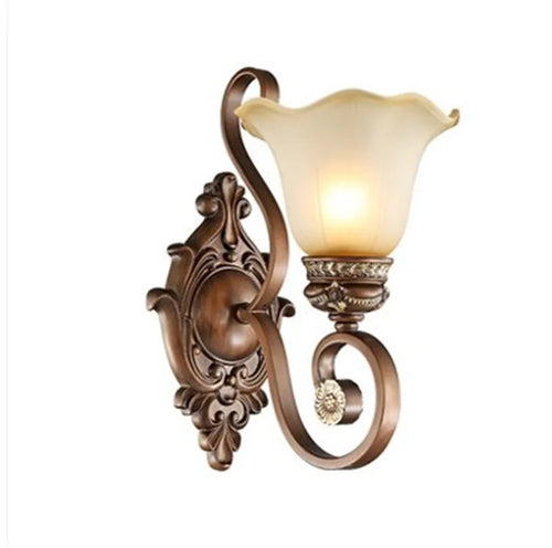 applique murale vintage rétro luminaire de luxe européen - vue 2 sur 11