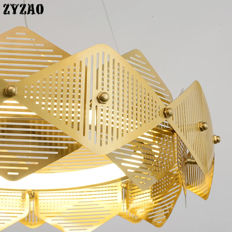 suspension nordique en fer design pour décoration intérieure créative - vue 4 sur 7