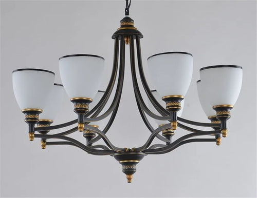 lustre en verre moderne pour un éclairage élégant - vue 4 sur 14
