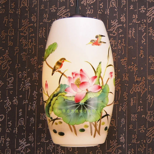 Suspension chinoise en céramique - vue 3 sur 30