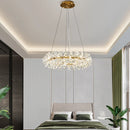 suspension en cristal design nordique pour éclairage élégant