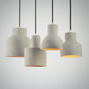 gzmj suspension industriel luminaire vintage ciment pour bar café
