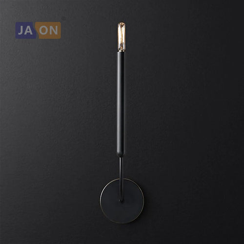 applique murale rétro en fer à LED design classique - vue 7 sur 10