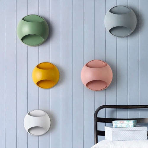 applique murale led modernes pour intérieur avec fond chromatique - vue 6 sur 12