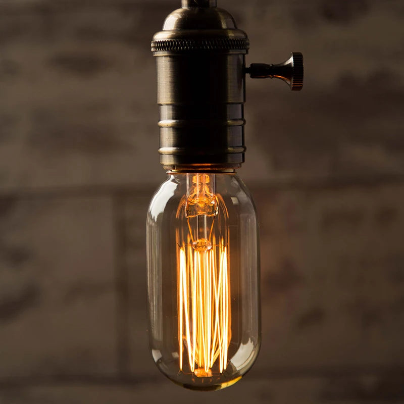 ampoule vintage edison à filament lot de six pièces - vue 3 sur 18