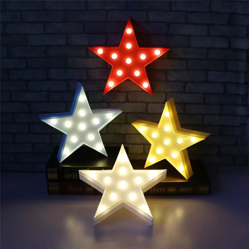 lampe led 3d nuage étoile lune veilleuse cadeau enfants décoration - vue 5 sur 16