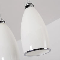 suspension led moderne en verre pour maison