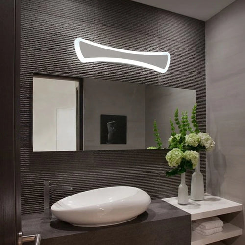 applique murale moderne led pour miroir déco luminaires maison - vue 3 sur 6