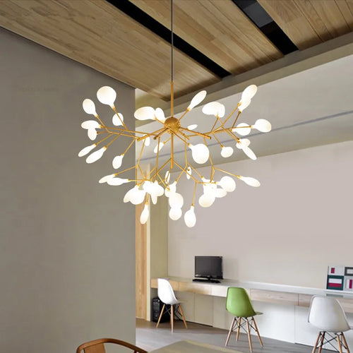 lustre nordique créatif design moderne pour intérieur élégant - vue 4 sur 5