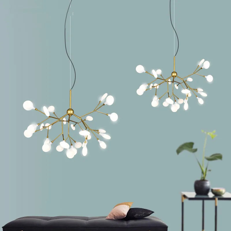 lustre nordique créatif design moderne pour intérieur élégant - vue 2 sur 5