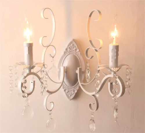 applique murale rétro en fer pour décoration intérieure et extérieure - vue 11 sur 12