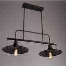 lustre rétro en fer style industriel pour décoration créative