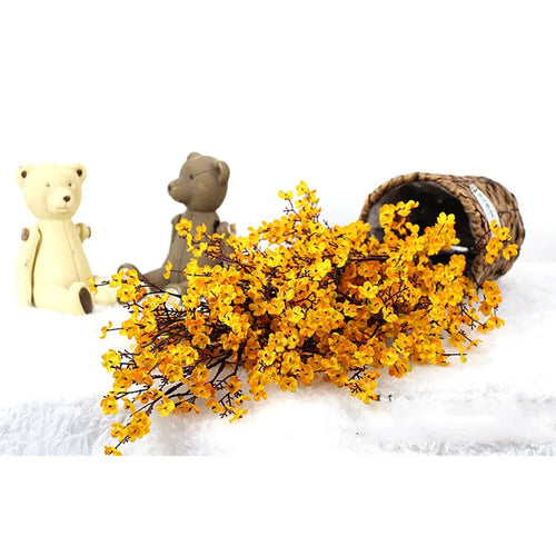 branche fleur cerisier rose en plastique pour décoration mariage et bricolage - vue 11 sur 13