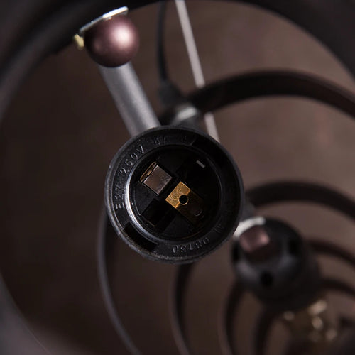 suspension vintage moderne en fer forgé pour intérieur - vue 6 sur 7