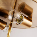 plafonnier en cuivre design pour intérieur moderne élégant