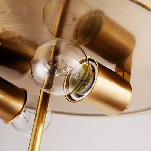 plafonnier en cuivre design pour intérieur moderne élégant - vue 5 sur 6