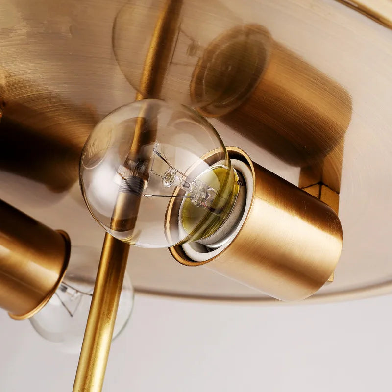plafonnier en cuivre design pour intérieur moderne élégant - vue 5 sur 6