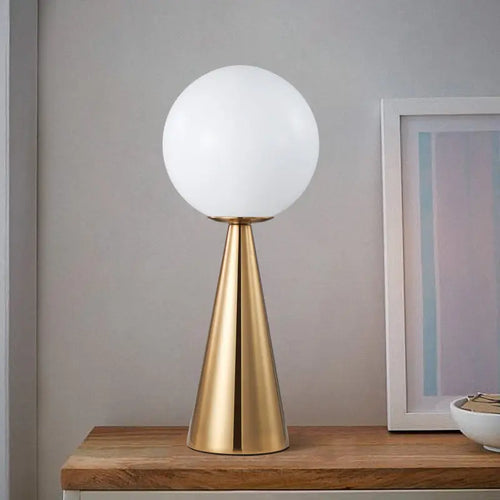 lampe de bureau nordique led globe pour décoration nocturne - vue 4 sur 6