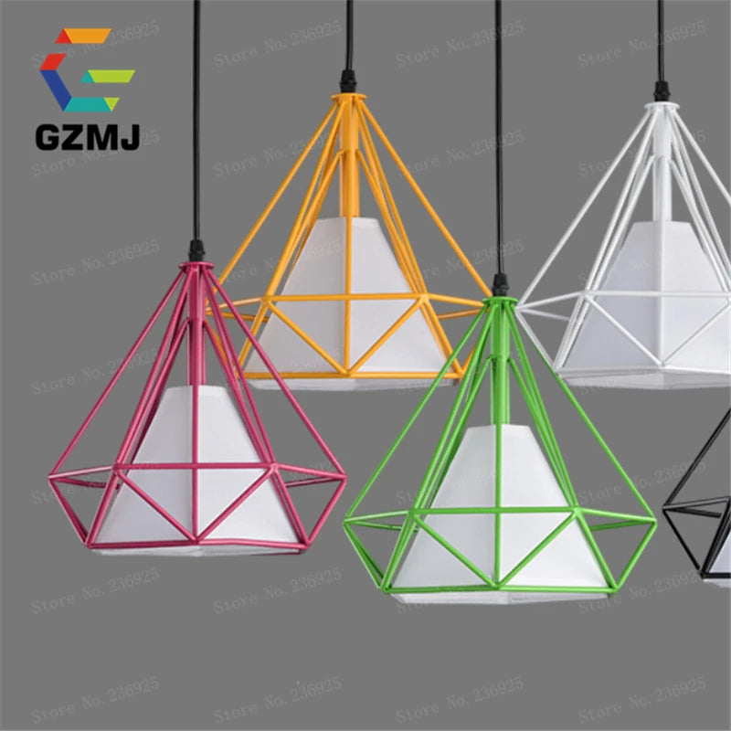 suspension vintage loft industriel style campagnard américain - vue 4 sur 6