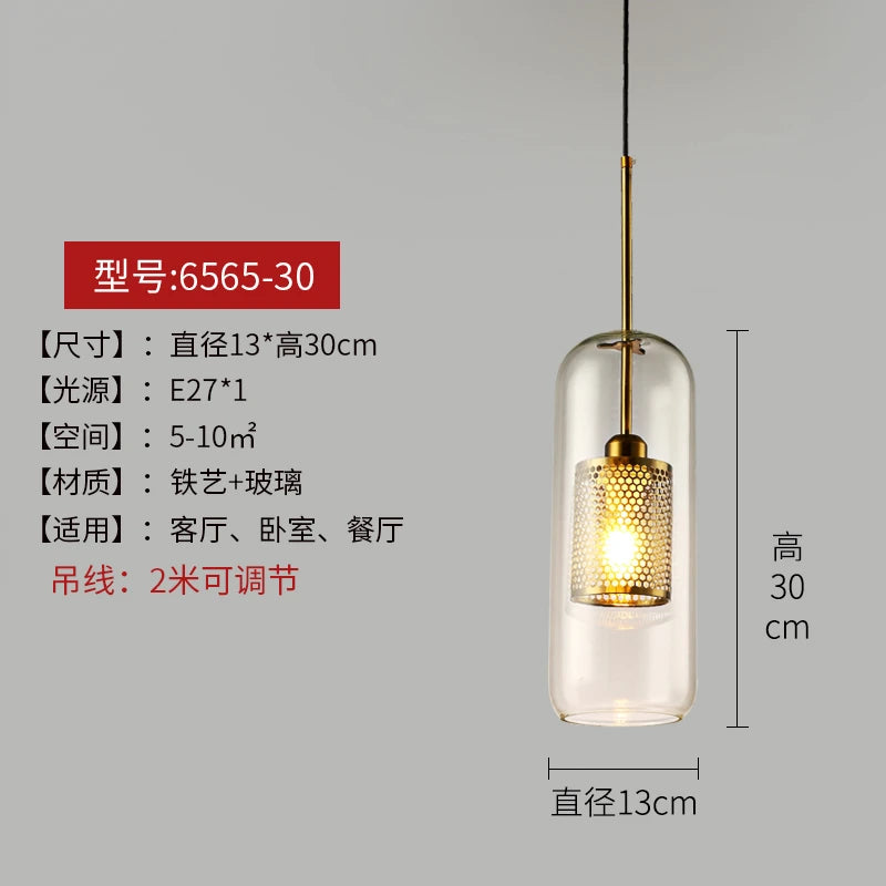 suspension nordique moderne pour restaurant bar et cuisine - vue 9 sur 11