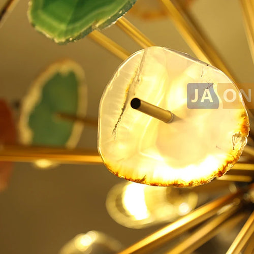 suspension design en agate de fer pour intérieur élégant - vue 5 sur 6