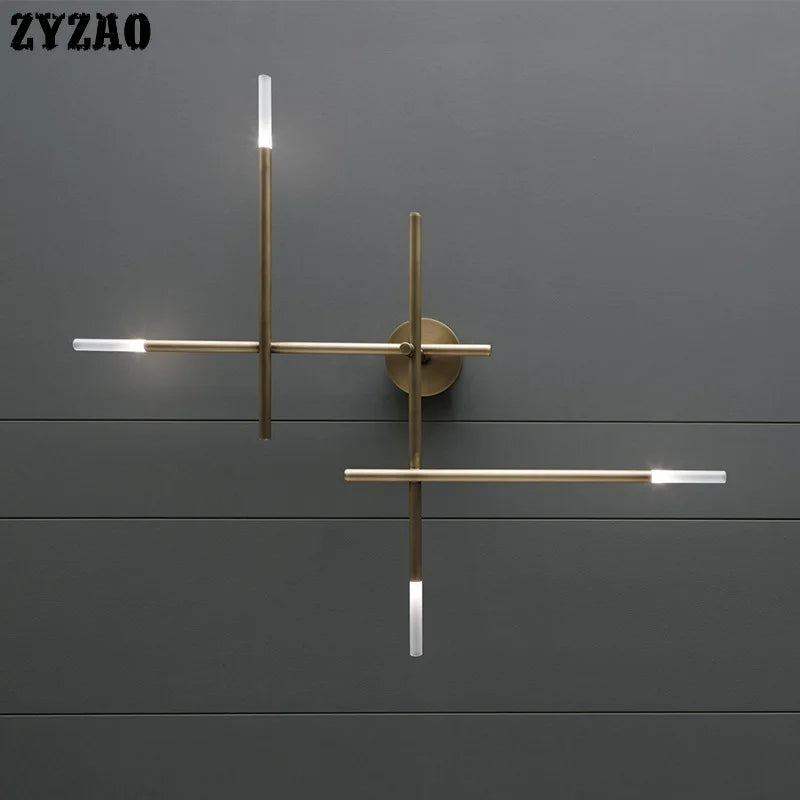 applique murale en cuivre design minimaliste pour intérieur élégant - vue 2 sur 8